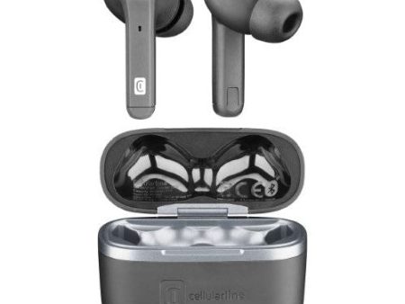 Auriculares Bluetooth Cellularline TWS Keen Preto Online Sale