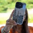 Capa TPU Case and Me Emily in Paris para iPhone 16 - Prateado Espelhado Torre Eiffel Online Hot Sale