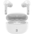 Auriculares Bluetooth Cellularline TWS Flick Branco on Sale