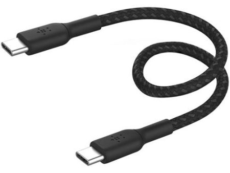 Cabo USB-C Belkin BoostCharge - 0.15m - Preto For Cheap