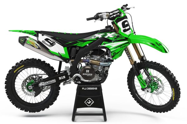 Pro Team Series Six Design Complete Custom Kit- Kawasaki on Sale