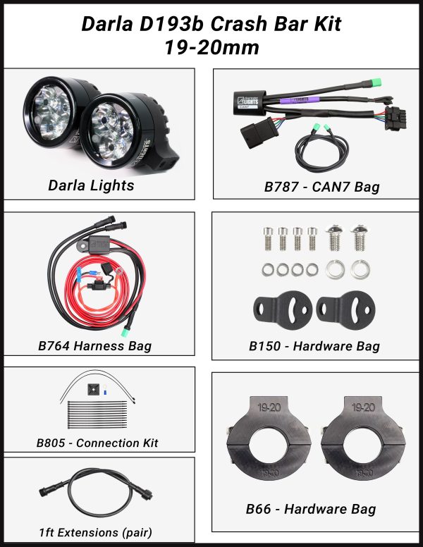 Darla (BMW R1300GSA) LED Lights Online Sale