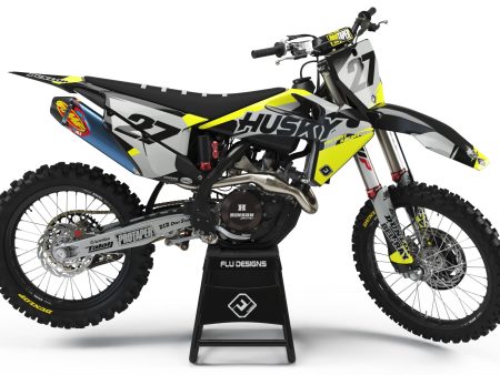 Pro Team Series Six Design Complete Custom Kit- Husqvarna Hot on Sale