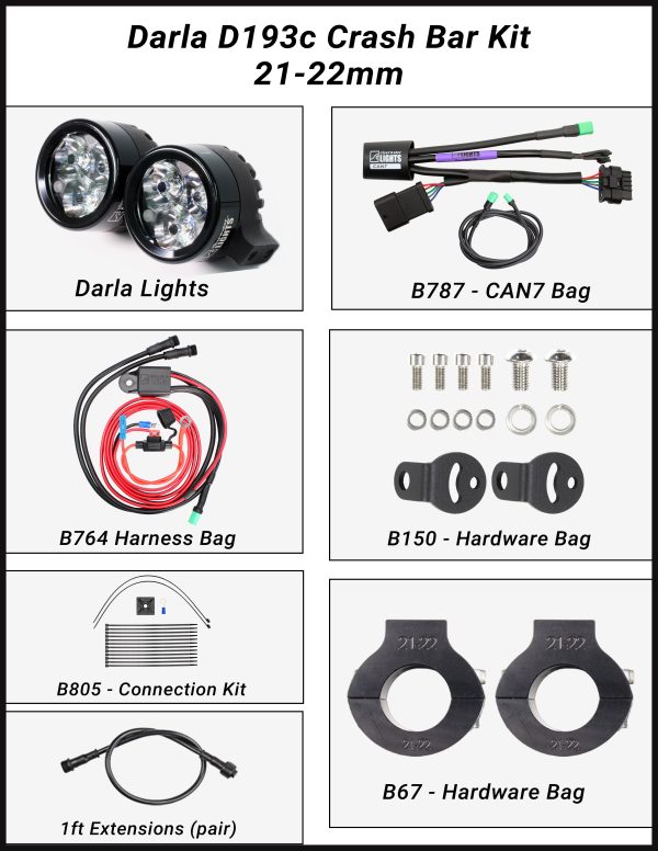 Darla (BMW R1300GSA) LED Lights Online Sale