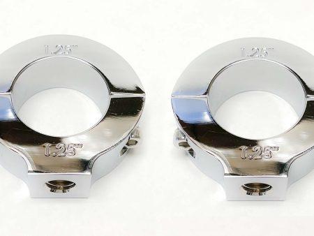 B26 B36 - 1.25  Chrome Clamp (Pair) Online Hot Sale