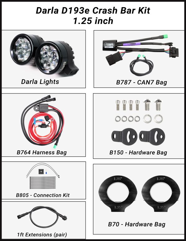 Darla (BMW R1300GSA) LED Lights Online Sale