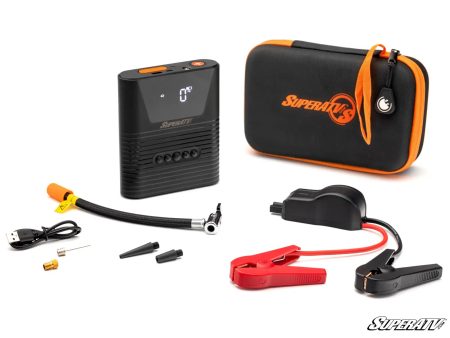 JUMP STARTER WITH AIR COMPRESSOR Hot on Sale