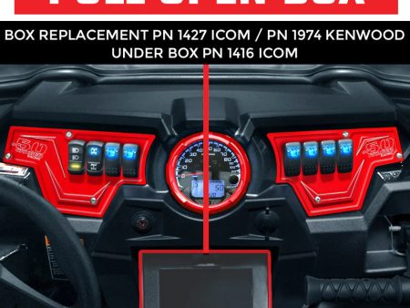 PCI RZR PULL OPEN BOX REPLACEMENT RADIO AND INTERCOM BRACKET Online now