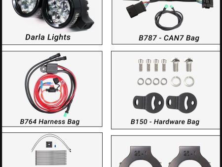 Darla (BMW R1300GSA) LED Lights Online Sale