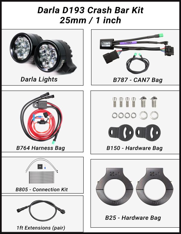 Darla (BMW R1300GSA) LED Lights Online Sale