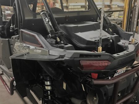 POLARIS RZR XP1000 REAR WINDSHIELD 2014-18 Fashion