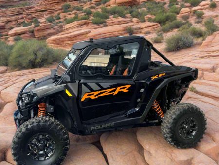 POLARIS RZR 1000XP TURBO 2-SEAT Cab Enclosure  THE VAULT  2024+ Upper Side Doors & Panels (Patent Pending) Cheap