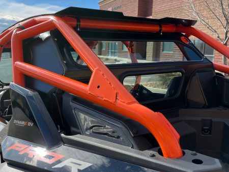 POLARIS RZR PRO R REAR WINDSHIELD W ROCKFORD FOSGATE SYSTEM 2022-24 on Sale