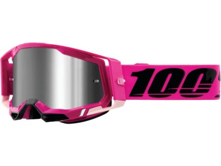 100% Racecraft  2 Goggle Maho with Silver Flash Lens Hot on Sale