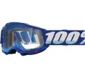 100% Accuri 2 Goggles Blue with Clear Lens Online now