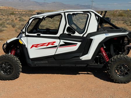 POLARIS RZR 1000XP TURBO 4-SEAT Cab Enclosure  THE VAULT  2024+ Upper Side Doors & Panels (Patent Pending) For Sale