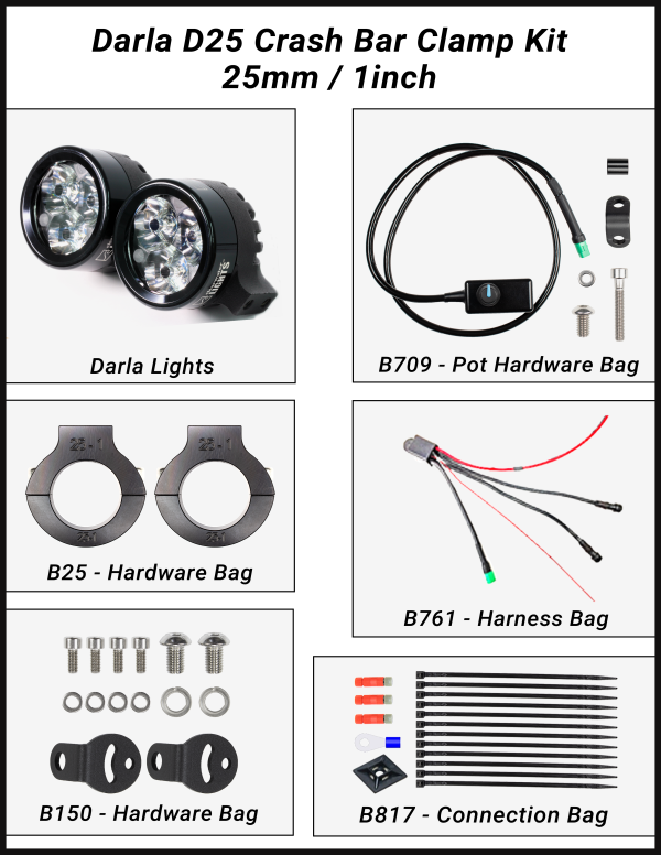 Darla (BMW R1200RT) Motorcycle LED Light Online Hot Sale