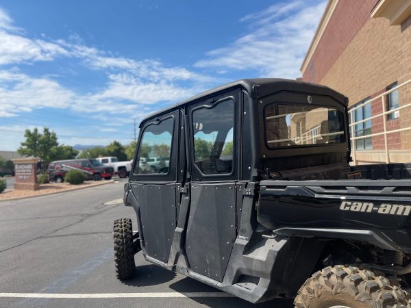 CANAM Defender 4-SEAT Cab Enclosure  THE VAULT  2016+ Upper Side Doors & Panels to go with Super ATV Doors (Patent Pending) For Cheap