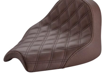 Customizable  22+ Indian® Chief, Chief Dark Horse Brown Renegade™ Solo Seat - Brown on Sale