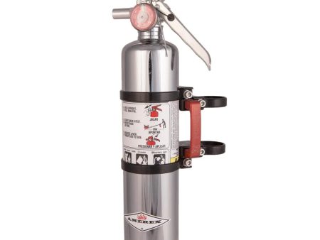 AXIA QUICK RELEASE FIRE EXTINGUISHER MOUNT W 2.5 LB CHROME AMEREX EXTINGUISHER Mount Online now