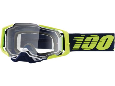 100% Armega Goggle Deker with Clear Lens Supply